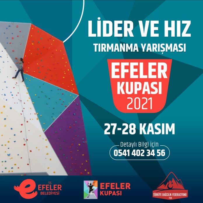 Efeler Kupası Lider ve Hız Tırmanma Yarışması Aydın 27-28 Kasım 2021